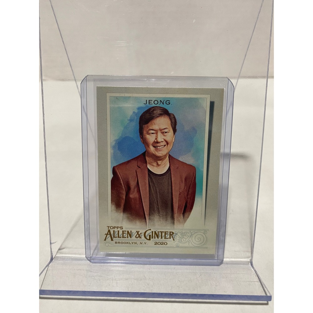 Topps Allen & Ginter Ken Jeong 2020 World's Champions Card 167